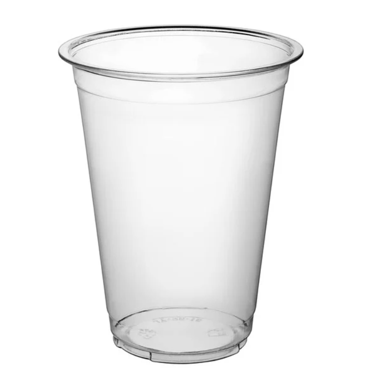 Premium Clear PET Plastic Cold Cup - 16 oz. - (1,000)/Case