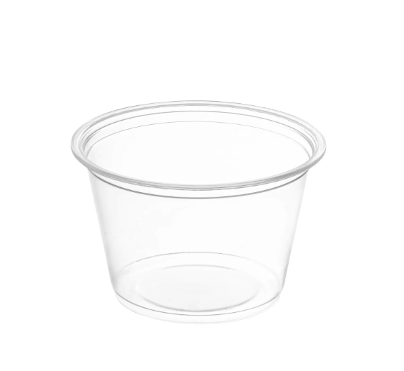 Tiger Heavy Weight 1oz Clear Plastic Proportion Cups ( ONLY CUPS )