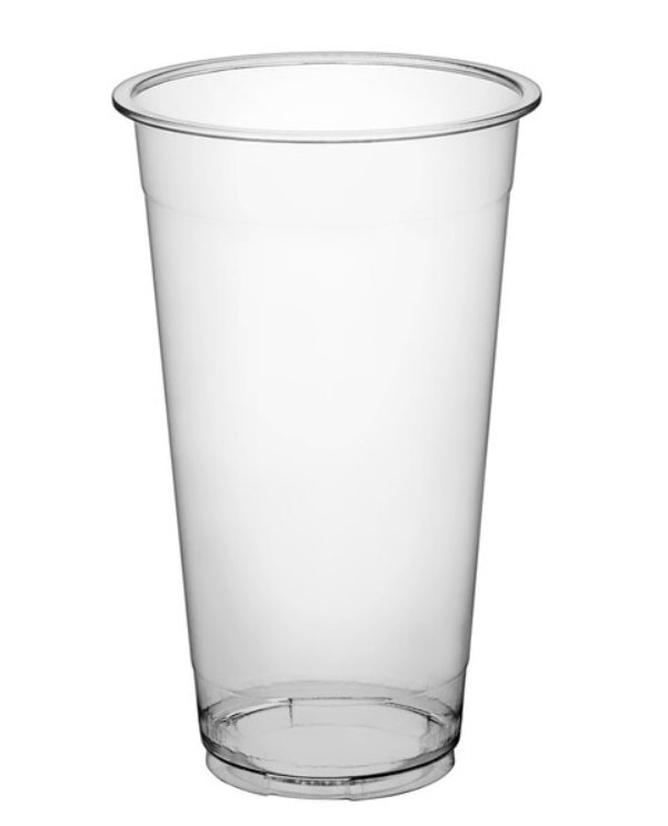 Premium Clear PET Plastic Cold Cup - 24 oz. - (600)/Case