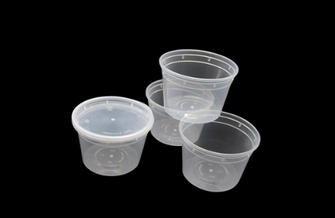 16 oz. PP Translucent Deli Container and Lid Combo (Case of 240 Sets)