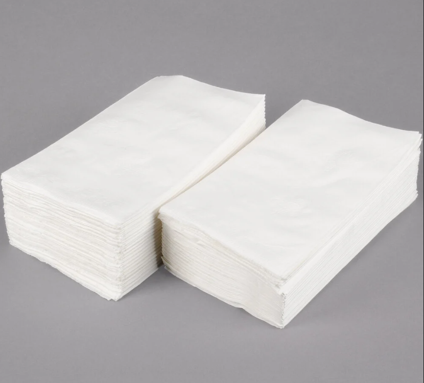 Premium 1/8 Fold Paper Dinner Napkins - 2-Ply (2,200 /Case)