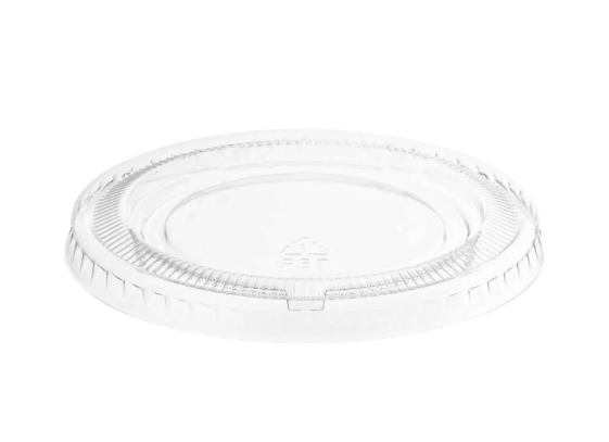 Tiger Heavy Weight 1oz Clear Plastic Proportion Lids ( ONLY LIDS )