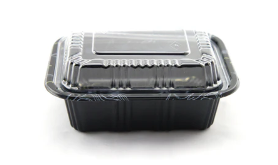 805 PS Sushi Containers, Appetizer Tray & Lid Combo ( Kamome Bird ) (5.5" x 4.6", Case of 600 Sets)